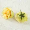 Flores de Simulação Cabeças de Flores de Rosa de Seda Flores de Simulação Decoração de Casamento Materiais de Flores DIY Arranjo de Parede de Flores Feito à Mão Acessórios de Flores Artificiais