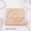 Expositor de mesa corrente para bebê corrente para celular corrente de texto com contas design de brincar placa de colar placa DIY placa de madeira atacado