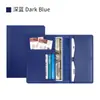 Portapasaportes de cuero PU transfronterizo Amazon Temu en stock, personalizable con un logo, funda para pasaporte y estuche de pasaporte de cuero
