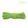 Cordón Reflectante Trenzado de Poliéster Blanco Colorido Luminoso Cuerda de Cordón para Zapatos Coconut Daddy Zapatos Cordón Luminoso Cuerda Redonda Gruesa