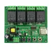 Yiweilian 4 Interruptor de Relé Módulo de Control Remoto para Teléfono Móvil Wifi de Cuatro Vías Temporización Control por Voz Xiaoai