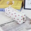 Venda Direta da Fábrica Nova Bolsa de Armazenamento Bolsa de Lápis Resistente a Manchas Estilo Ins Feminino Grande Capacidade Nicho Não Colidente Papelaria Bolsa de Cosméticos