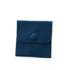 Bolsa Pequeña de Tela para Joyería, Bolsa de Loto, Bolsa Roja China con Hebilla, Bolsa de Terciopelo, Bolsa para Guardar Joyería, Bolsa para Joyería