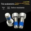 Parafuso de distribuição anti-afrouxamento porca de parafuso anti-afrouxamento M2M3M4M5 dispensação anti-afrouxamento hexágono soquete parafuso de aço inoxidável