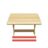 Mesa Doméstica de Madera Maciza Mesa de Comedor Plegable Simple Portátil Comida Habitación de Alquiler Cuadrada Apartamento Pequeño Comedor Mercado Nocturno