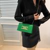 High-end Pequeno Quadrado Bolsa Moda Estilo Ocidental Crocodilo Padrão Bolsa de Ombro Feminina Estilo Coreano All-match Crossbody Bolsa Bolsa Transfronteiriça Trendy