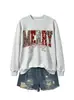 Amazon eBay loja independente moda casual feminina MERRY gravata borboleta estampa de leopardo xadrez com lantejoulas moletom transfronteiriço