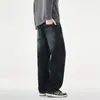 Jeans de pierna recta para hombre 2026 nuevo modelo marca retro americana de alta gama a la moda pantalones de pierna recta holgados para hombre pantalones largos para hombre