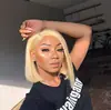 Perucas peruca europeia e americana cabelo liso curto feminino em preto cobertura de cabeça ondulada cabelo liso curto Amazon fábrica pronta entrega