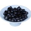 Cuentas sueltas de sándalo morado para hacer uno mismo, con incrustaciones de ébano, de plata, con forma de barril de nube auspiciosa, para pulsera, colgante, cuentas de madera, accesorios de joyería