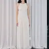Atardecer Elegante Asimétrico Ajustado Vestido Largo 2026 Verano Nueva Llegada