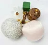 Nuevos Accesorios de Bola de Flor Rosa Francesa de Tela Hechos a Mano en Stock, Pendientes, Decoraciones para Puños y Materiales para Venta al por Mayor de Fabricantes