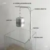 Acuario Hierba Acuática Tanque de Peces de Vidrio Soporte de Brazo Único Montado en la Parte Trasera Soporte de Pie para Lámpara Maceta de Arcilla Luminaria Empotrada de Piso Araña Plana Envío Gratis