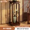 Mesa de Flores Chinesa Rack de Armazenamento de Chão para Sala de Estar Mesa de Flores de Bambu para Varanda 2025 Novo Rack Interno de Múltiplas Camadas para Vasos de Flores