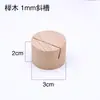 Soporte de Madera Maciza para Placas de Etiqueta-Placa de Etiqueta de Pie-Tablero de Exhibición de Precios para Panadería-Pastel Postre-Soporte de Madera Maciza-Etiqueta de Precio