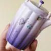 Tetera de Cobre Arita-Yaki de Gama Alta con Diseño Morado Degradado, Alto Valor Estético, Set de Preparación de Té para Mujeres, Tetera Individual
