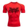 Playera Deportiva Y2K Capa Base para Correr Entrenamiento de Gimnasio Ropa de Secado Rápido para Hombre Body Elástico Transpirable que Absorbe el Sudor
