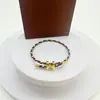 Pulsera Ajustable con Hebilla en Forma de I Estilo Mismo que Zhoujia Pulsera de Cuerda Trenzada con Cuentas de Transferencia Pulsera de Alambre de Acero Cuerda Roja Venta al por Mayor