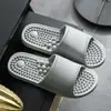 Pantuflas de Verano para Mujeres, Parejas, Hombres, Suela Suave Antideslizante, Resistentes al Desgaste para el Hogar, Baño, Hotel, Pantuflas de Masaje, Estilo Nuevo
