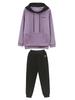Traje de moda para mujer 2024 Primavera y Otoño Nuevo talla grande Deportivo Ocio Madre de mediana edad Elegante Reductor de edad Sudadera Conjunto de dos piezas