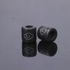 Cuentas Sueltas DIY Ébano Incrustado con Alambre de Plata Nube Auspiciosa Cuentas de Buda Pulsera Colgante Accesorios de Joyería Horquilla de Nube Auspiciosa Colgante de Madera
