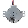 Motor de pasos reductor 42BYJ46 al por mayor Ventilador Motor pequeño Calentador de agua Válvula eléctrica Motor pequeño se puede fijar