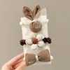 Cuerda para el pelo de estrella pequeña de alta elasticidad Banda de goma para atar trenzas pequeñas de pío Accesorios para la cabeza Banda elástica para la cabeza de niños Nueva 2025