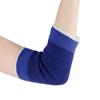 Malha safira azul esportes cotovelo proteção basquete respirável ao ar livre braço absorvente de suor alto elástico malha equipamento de proteção térmica