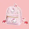 Jardim de Infância KT crianças melodia kulomi cachorro cachorro de PC pequena mochila de escola bolsa de couro para exterior mochila