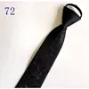 Corbata de Hombre Cremallera Novio Boda Roja 8cm Vestido Negocio Nudo Negro Libre Perezoso Fácil de Tirar Azul Corbata