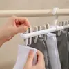 Clips Creativos, Pinzas para Ropa de Uso Doméstico, Clips de Plástico para Baberos de Bebé, Clips Plegables Multifuncionales para Calcetines y Sombreros, Engrosados