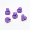 Versão coreana de chapéu de lã DIY acessórios de joias artesanais acessórios criativos versáteis acessórios de mini chapéu