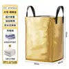 Cesta Plegable con Ruedas para Ropa Sucia, Cesta Doméstica para Guardar Ropa Sucia, Cesta de Lavandería de Gran Capacidad, Cesta para Ropa Sucia de Baño