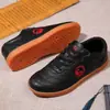 Sapatos Tai Chi Transfronteiriços para Homens e Mulheres, com Solas de Couro Bovino, Solas Macias, Sapatos de Treinamento para Artes Marciais Antiderrapantes, Sapatos Esportivos de Couro Respirável para Primavera e Outono