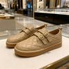 Sapatos de Algodão Quentes com Forro de Lã Femininos 2026 Novos Sapatos de Inverno Macios com Solado Loafers Antiderrapantes Planos Confortáveis