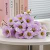 Flor Artificial Hortensia Morada Rosa Flor Artificial Decoración Arreglo Floral Sala de Estar Decoración Boda Diseño Auditorio Flor Falsa Fábrica Venta al Por Mayor