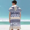 Bata de Playa Personalizada Bata de Baño Best-Seller de Amazon para Adultos Toalla de Baño con Capucha Toalla de Playa Absorbente Engrosada Bata de Baño para Nadar