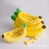 Cama para Pet Banana Boat Cama para Cachorro Cama para Gato Almofada Quente para Todas as Estações para Cães Grandes, Médios e Pequenos Suprimentos para Pets Cama Banana