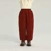 Leggings Novos para Meninas Outono e Inverno com Forro de Veludo e Calças Casuais Engrossadas para Bebês Calças Infantis Pudding Haru