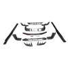 Adecuado para Lexus Nx 22+ Modificado Art Fibra de Carbono Pala Frontal, Lip Trasero, Faldón Lateral, Alerón Trasero, Kit de Body Pequeño