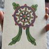 Postales de Nepal, una variedad de modelos, admiten correo directo Producción de papel Loka respetuosa con el medio ambiente y linda