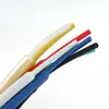 Tubo termorretráctil de triple contracción, grueso, de color blanco, transparente, de doble pared, con pegamento, impermeable, para aislamiento de cables y alambres, tubo de doble brazo.