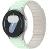 Adecuado para Samsung Watch7 Correa Magnética Fuerte de Silicona 4/5/6/7, Conexión Suave de Silicona sin Costuras, Versátil