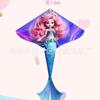 Weifang cometa de sirena al por mayor niños adultos caricatura tela triangular cometa brisa fácil de volar puesto juguetes fabricantes