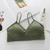 Sudeste Asiático Transfronterizo Chaleco Tirante Venta al por Mayor Ropa Interior Sin Costuras Ropa Interior para Mujer Correa para el Pecho Almohadilla para el Pecho Ropa Exterior Top Corto de Tubo