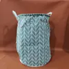 Cesto de roupa suja dobrável simples cesto de roupa suja de banheiro saco de armazenamento cesto de armazenamento de roupa suja superdimensionado fábrica de balde de armazenamento por atacado