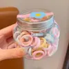 Gomas para el Pelo de Niños que No Lastiman el Cabello, Anillos para Toallas de Bebé, Ligas para el Pulgar de Niñas Lindas de Colores Dulces, Cuerdas para el Cabello, Accesorios para el Cabello