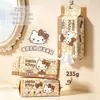 Toalha de Algodão Macia com Padrão de Pérola Autenticada Sanrio Hello Kitty Toalha Descartável para Lavar o Rosto Desenho Animado Cinnamomum Dog Toalha Suavizante
