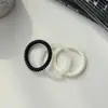 Elásticos de Cabelo Transparente Tipo Fio de Telefone para Crianças, Elásticos de Borracha Elásticos para Meninas, Alta Elasticidade, Duráveis, Acessórios de Cabelo que Não Danificam
