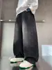Calça Jeans Infantil de Outono, Calça Reta para Primavera e Outono, Novo Estilo 2026, Calça Cool e Estilosa para Meninos Tamanho Médio e Grande